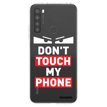 Picasee silikonska prozirna maskica za Xiaomi Redmi Note 8 - Shadow Eye - Transparent
