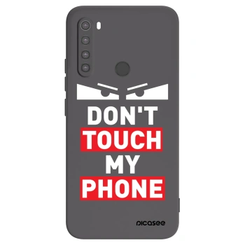 Picasee crna silikonska maskica za Xiaomi Redmi Note 8 - Shadow Eye - Transparent