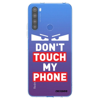 Picasee silikonska prozirna maskica za Xiaomi Redmi Note 8T - Shadow Eye - Transparent