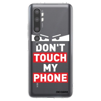 Picasee silikonska prozirna maskica za Xiaomi Mi Note 10 (Pro) - Shadow Eye - Transparent