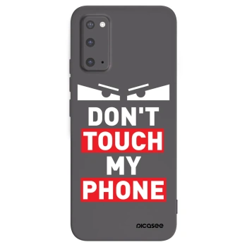 Picasee crna silikonska maskica za Samsung Galaxy S20 G980F - Shadow Eye - Transparent