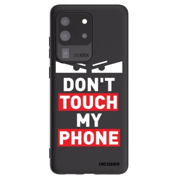 Picasee crna silikonska maskica za Samsung Galaxy S20 Ultra 5G G988F - Shadow Eye - Transparent