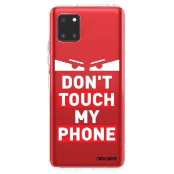 Picasee silikonska prozirna maskica za Samsung Galaxy Note 10 Lite N770F - Shadow Eye - Transparent