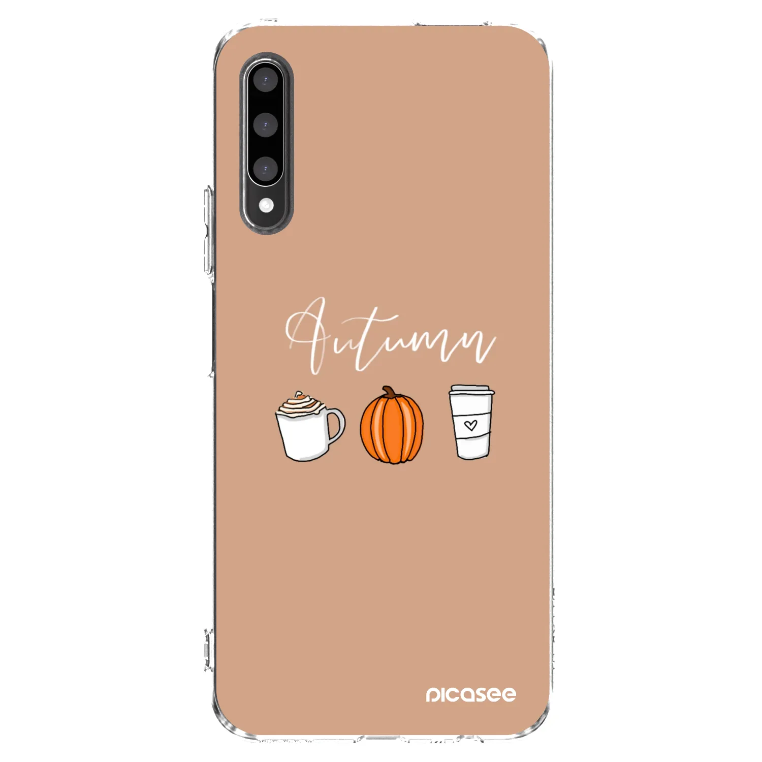 Picasee silikonska prozirna maskica za Honor 9X Pro - Autumn