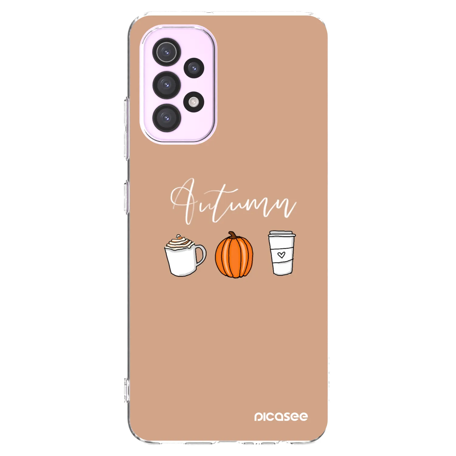 Picasee silikonska prozirna maskica za Samsung Galaxy A32 5G A326B - Autumn