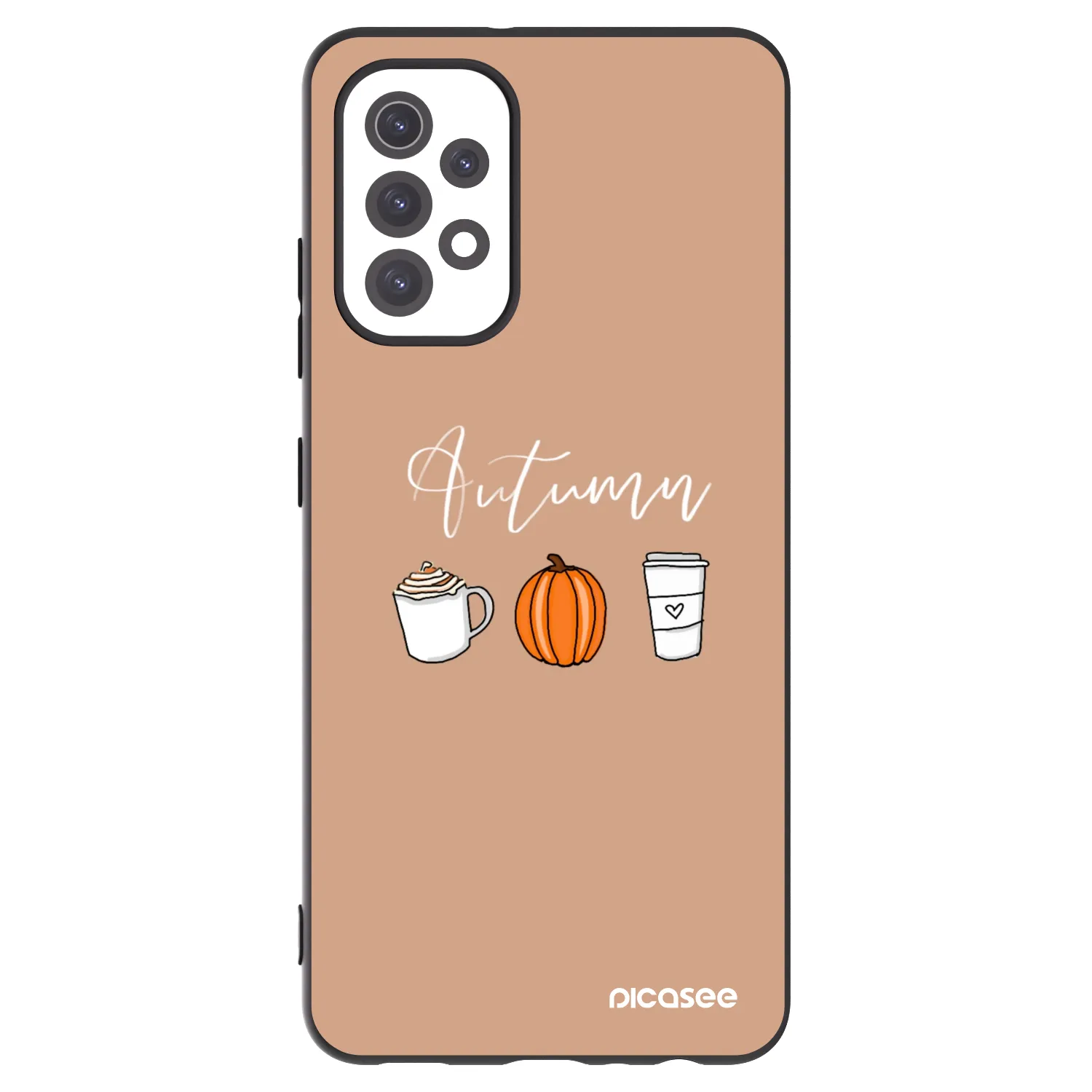 Picasee crna silikonska maskica za Samsung Galaxy A32 5G A326B - Autumn