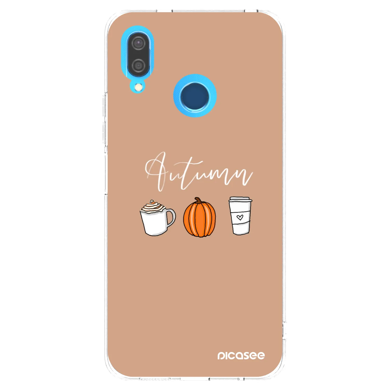 Picasee silikonska prozirna maskica za Huawei P20 Lite - Autumn