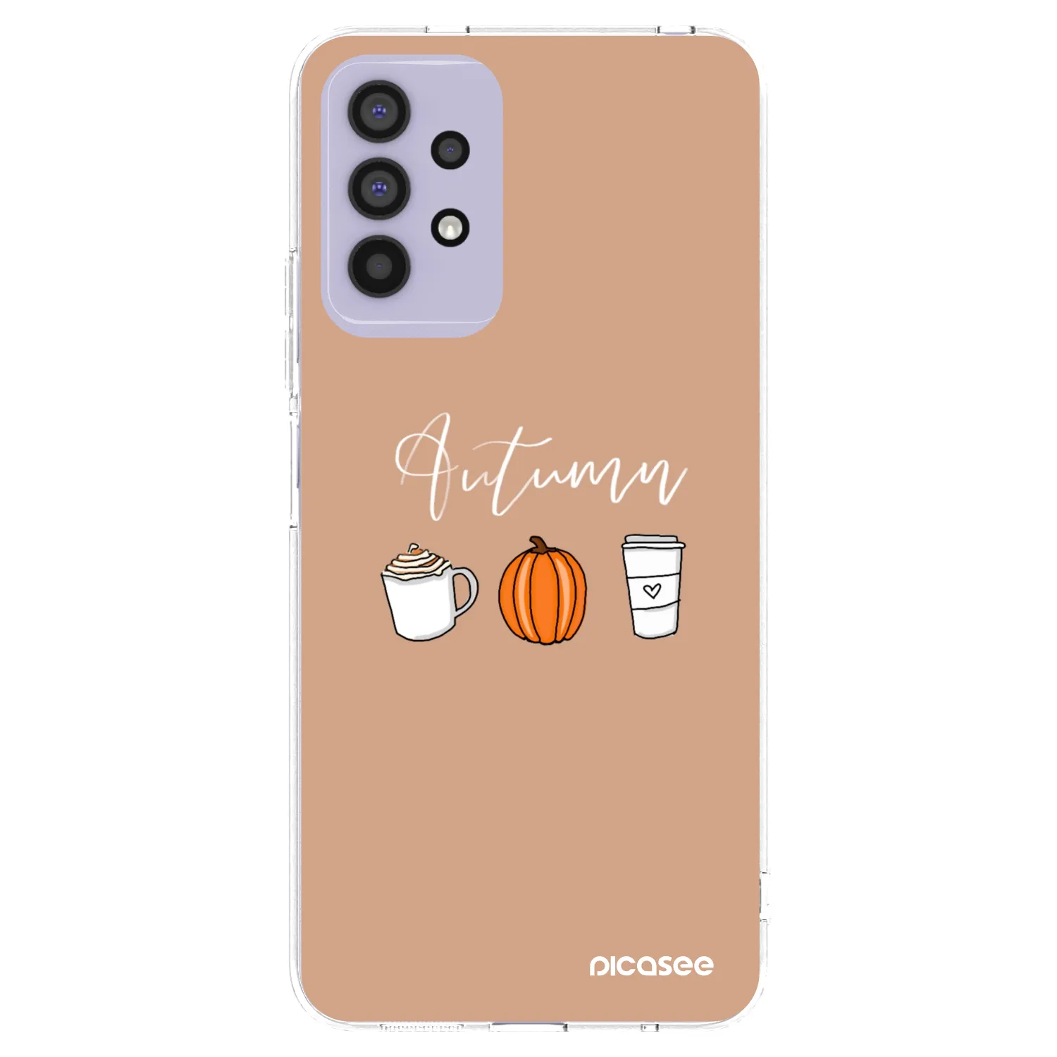 Picasee silikonska prozirna maskica za Samsung Galaxy A32 4G SM-A325F - Autumn