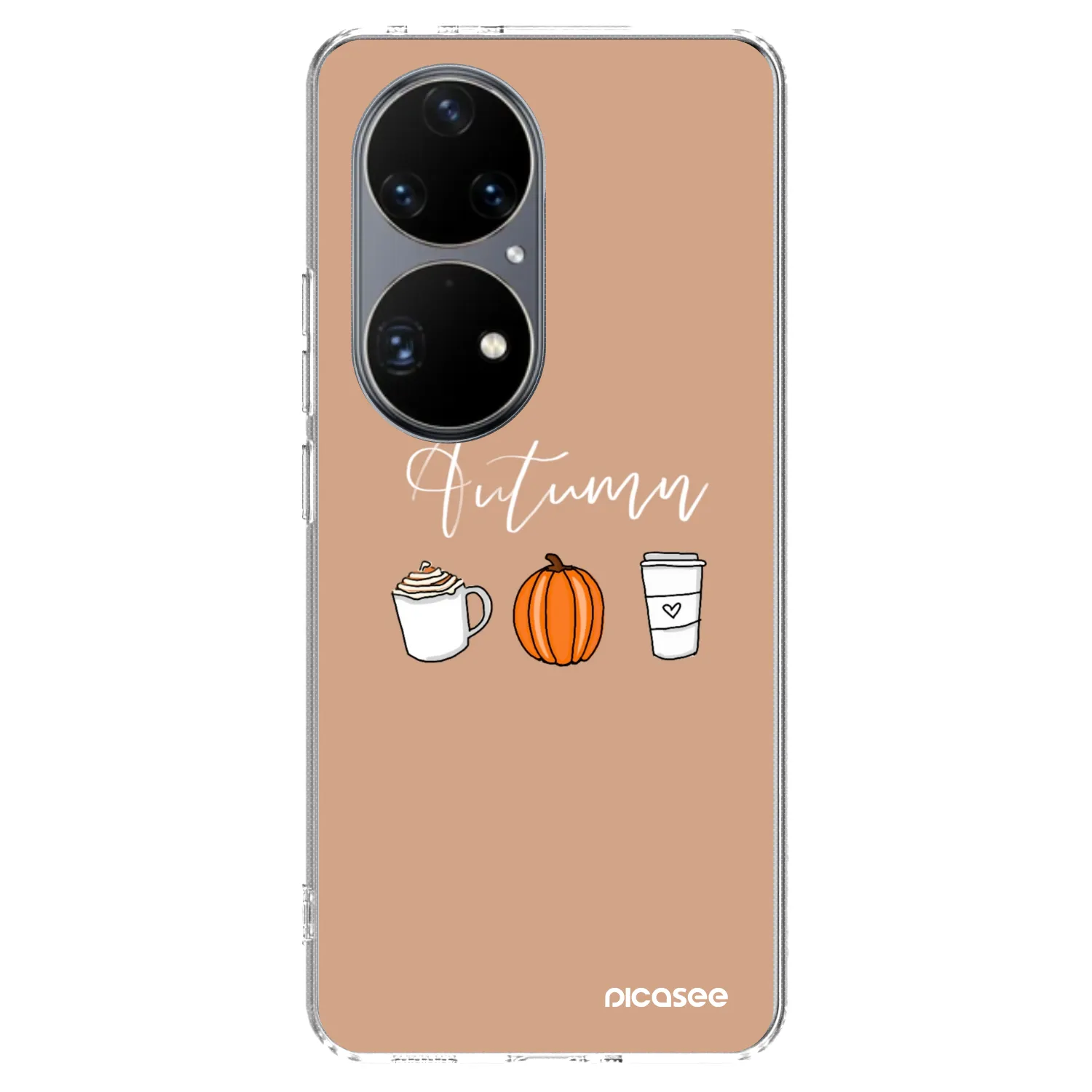 Picasee silikonska prozirna maskica za Huawei P50 - Autumn