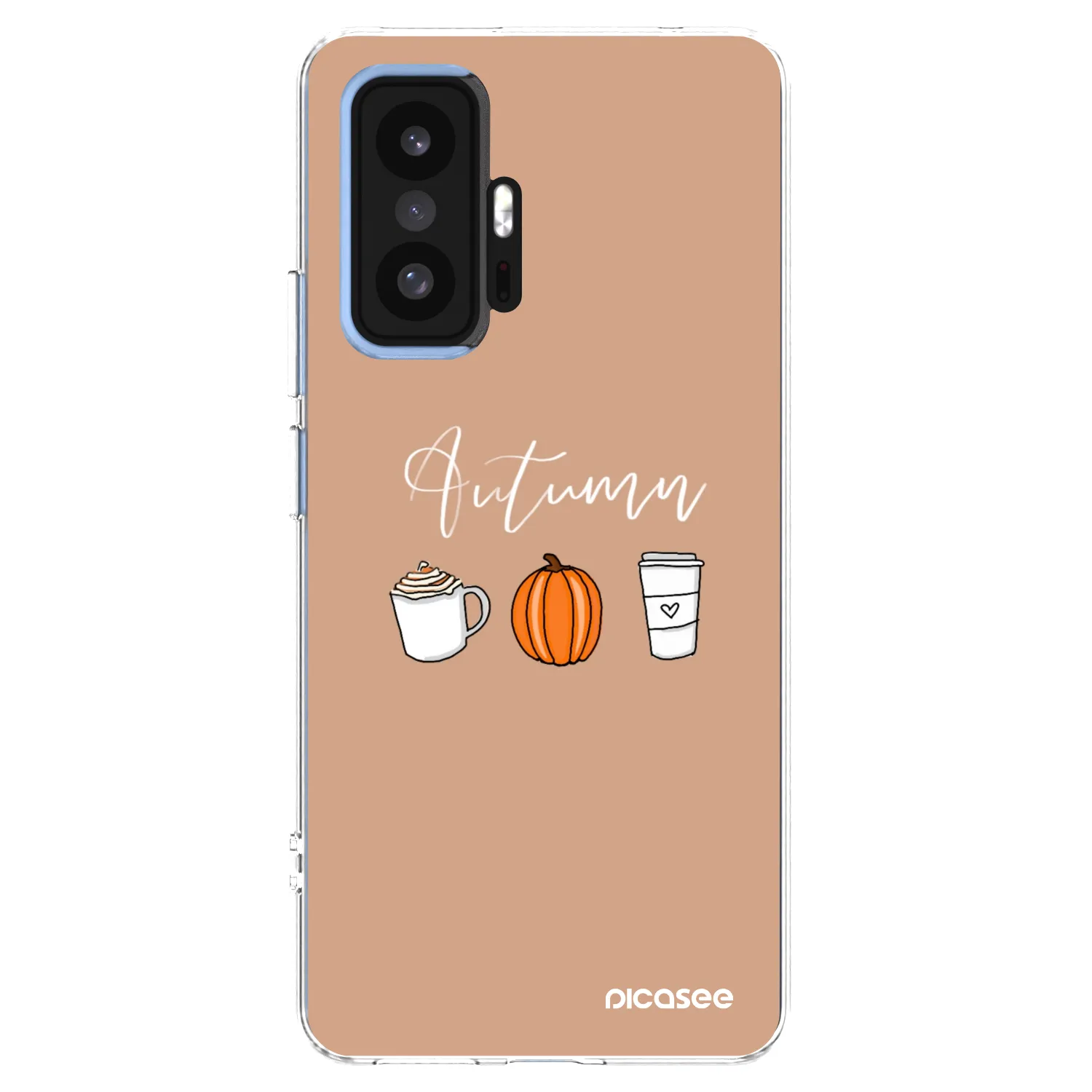 Picasee silikonska prozirna maskica za Xiaomi 11T Pro - Autumn