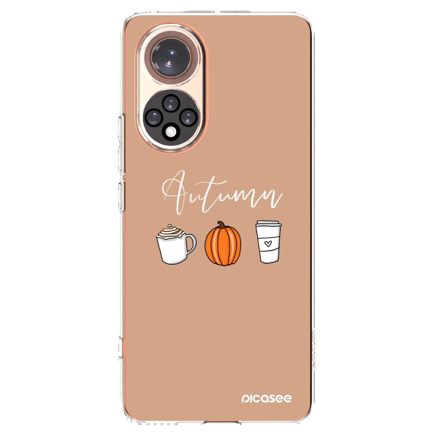 Picasee silikonska prozirna maskica za Huawei Nova 9 - Autumn