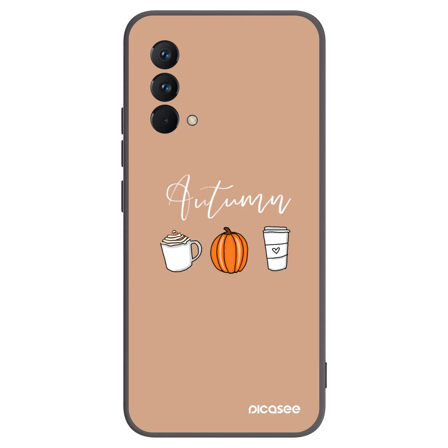 Picasee crna silikonska maskica za Realme GT Master Edition 5G - Autumn
