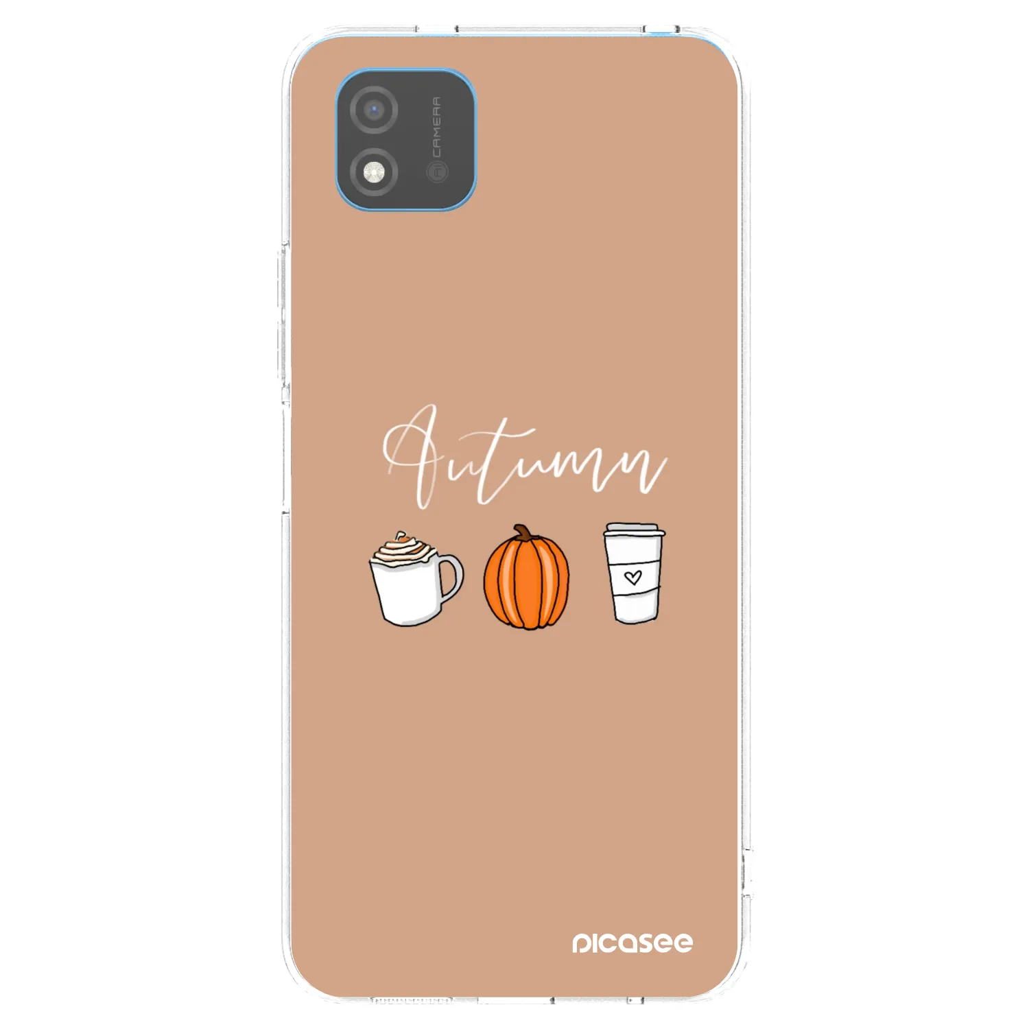 Picasee silikonska prozirna maskica za Realme C11 (2021) - Autumn