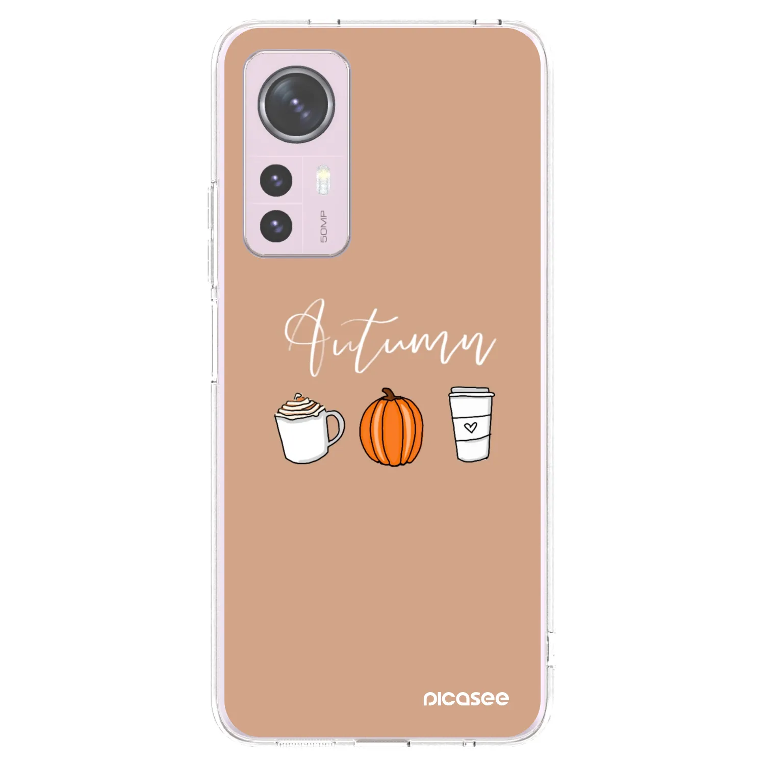 Picasee silikonska prozirna maskica za Xiaomi 12 - Autumn