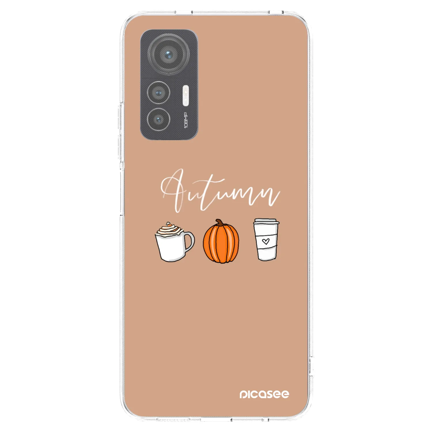 Picasee silikonska prozirna maskica za Xiaomi 12 Lite - Autumn