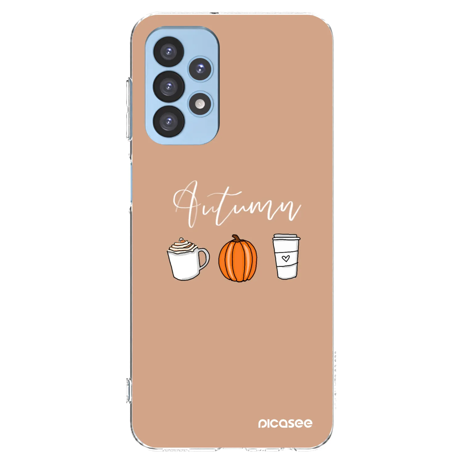 Picasee silikonska prozirna maskica za Samsung Galaxy A23 A235F 4G - Autumn