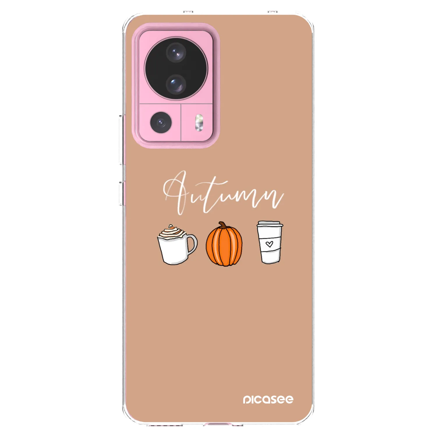 Picasee silikonska prozirna maskica za Xiaomi 13 Lite - Autumn