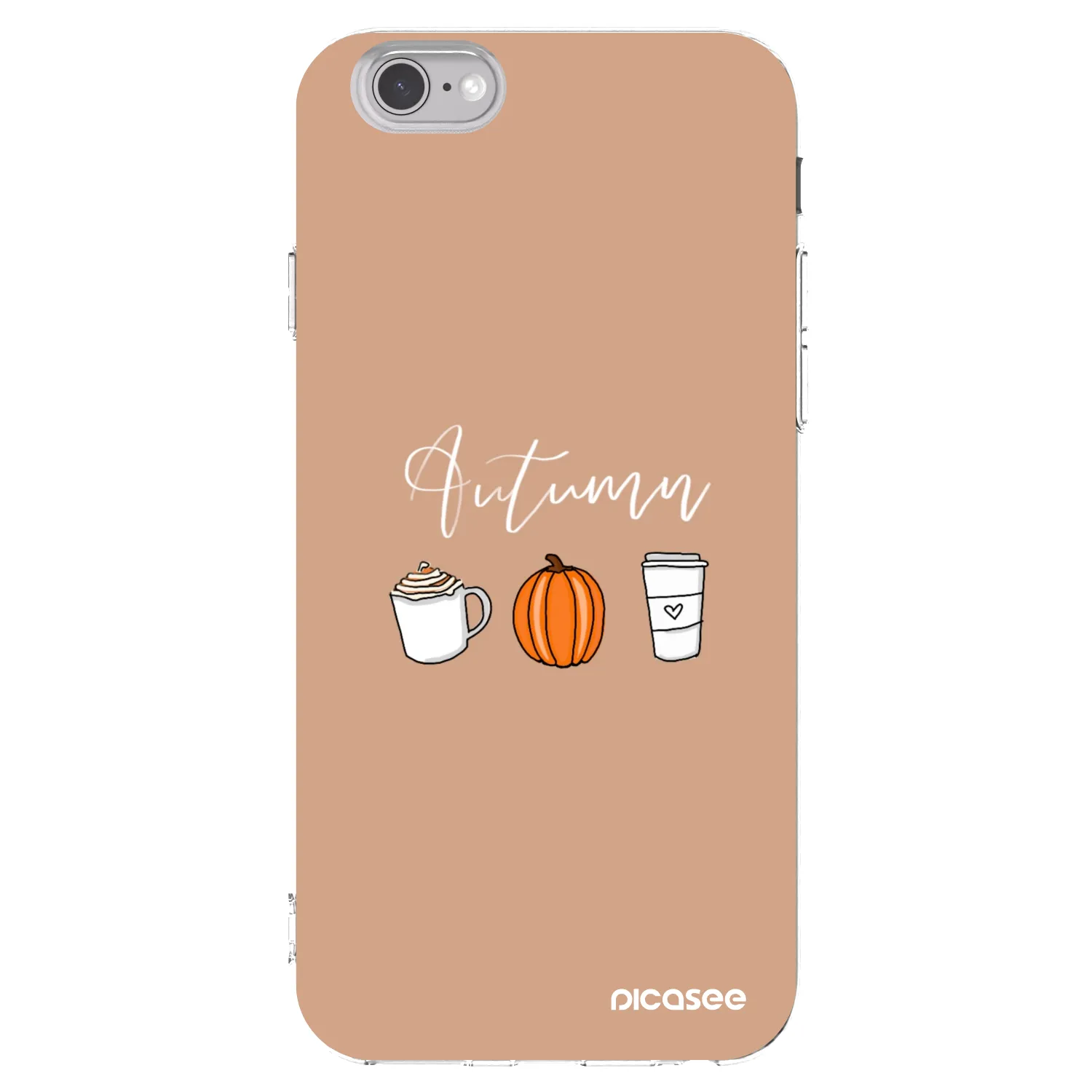 Picasee silikonska prozirna maskica za Apple iPhone 6/6S - Autumn