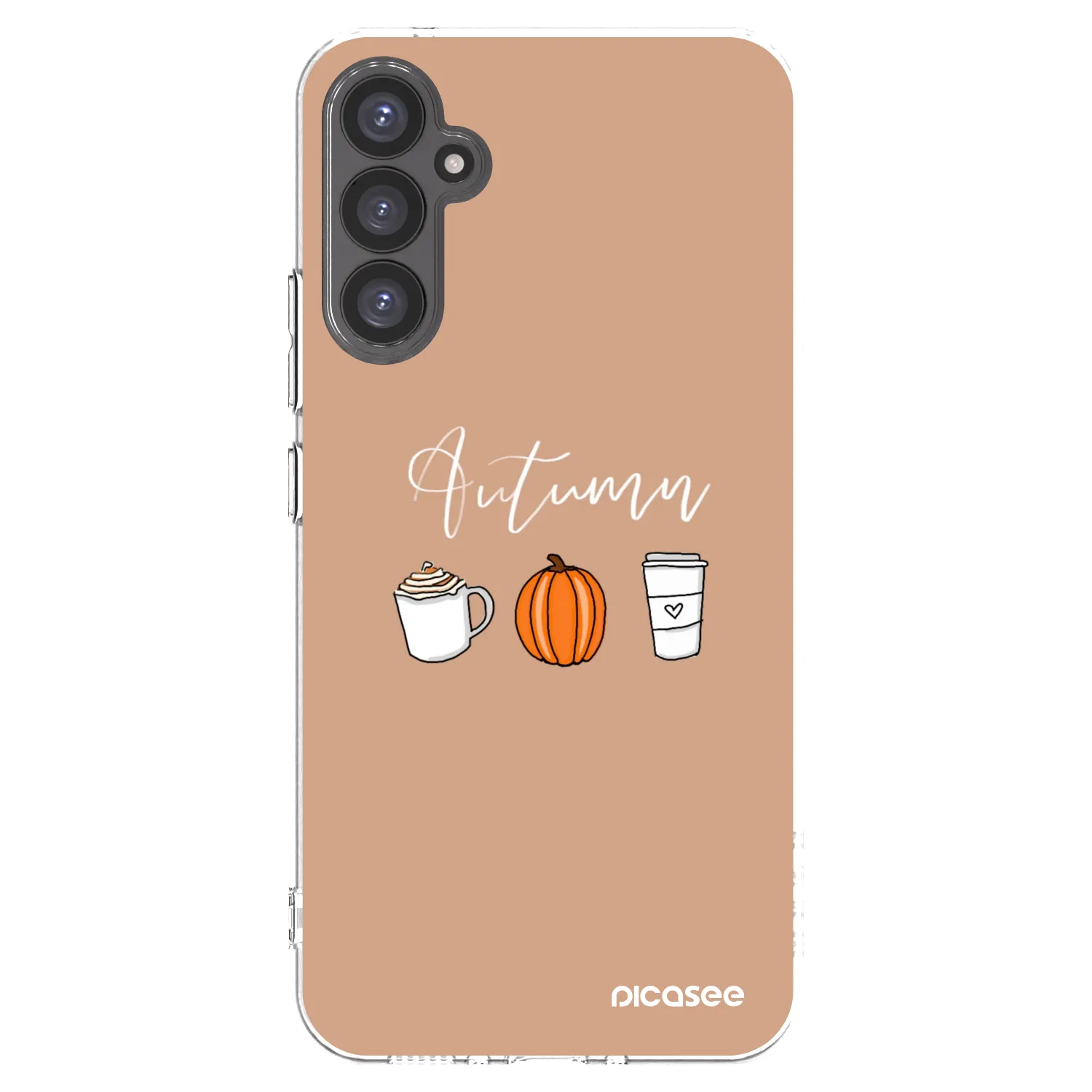 Picasee silikonska prozirna maskica za Samsung Galaxy A34 5G A346B - Autumn