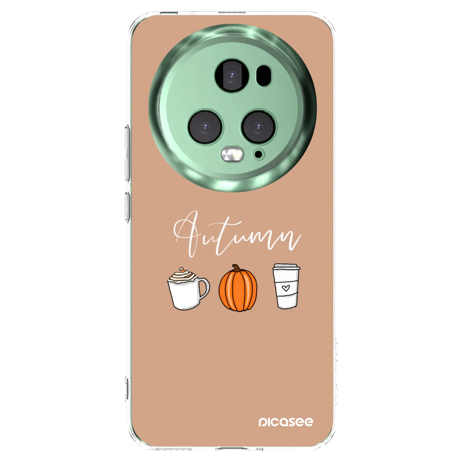 Picasee silikonska prozirna maskica za Honor Magic5 Pro - Autumn