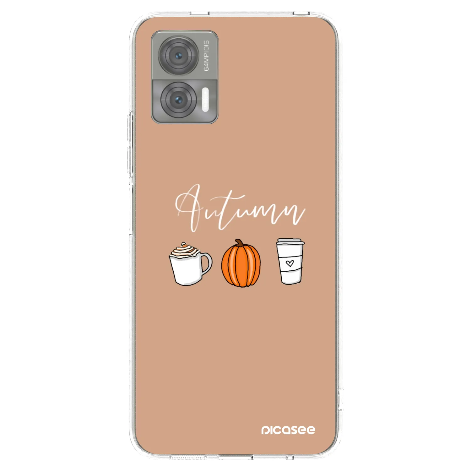 Picasee silikonska prozirna maskica za Motorola Edge 30 Neo - Autumn