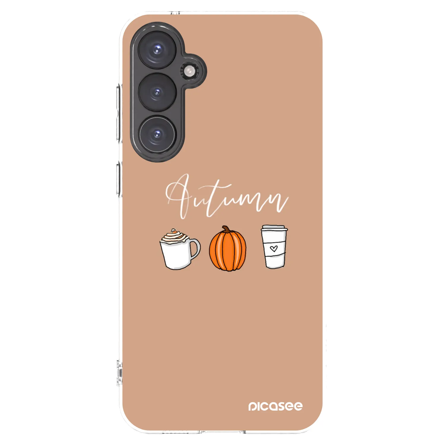 Picasee silikonska prozirna maskica za Samsung Galaxy S23 FE S711B - Autumn