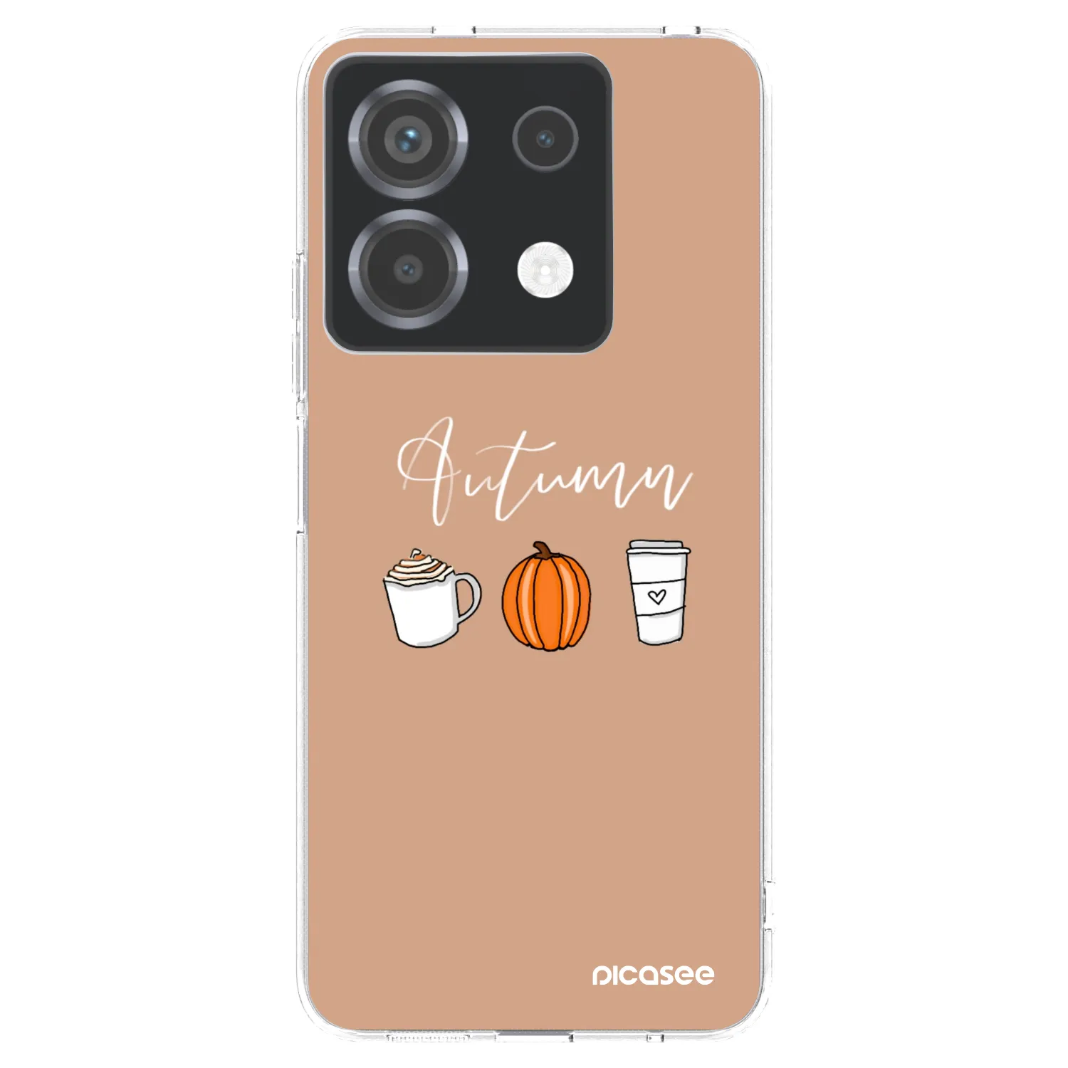 Picasee silikonska prozirna maskica za Xiaomi Poco X6 - Autumn