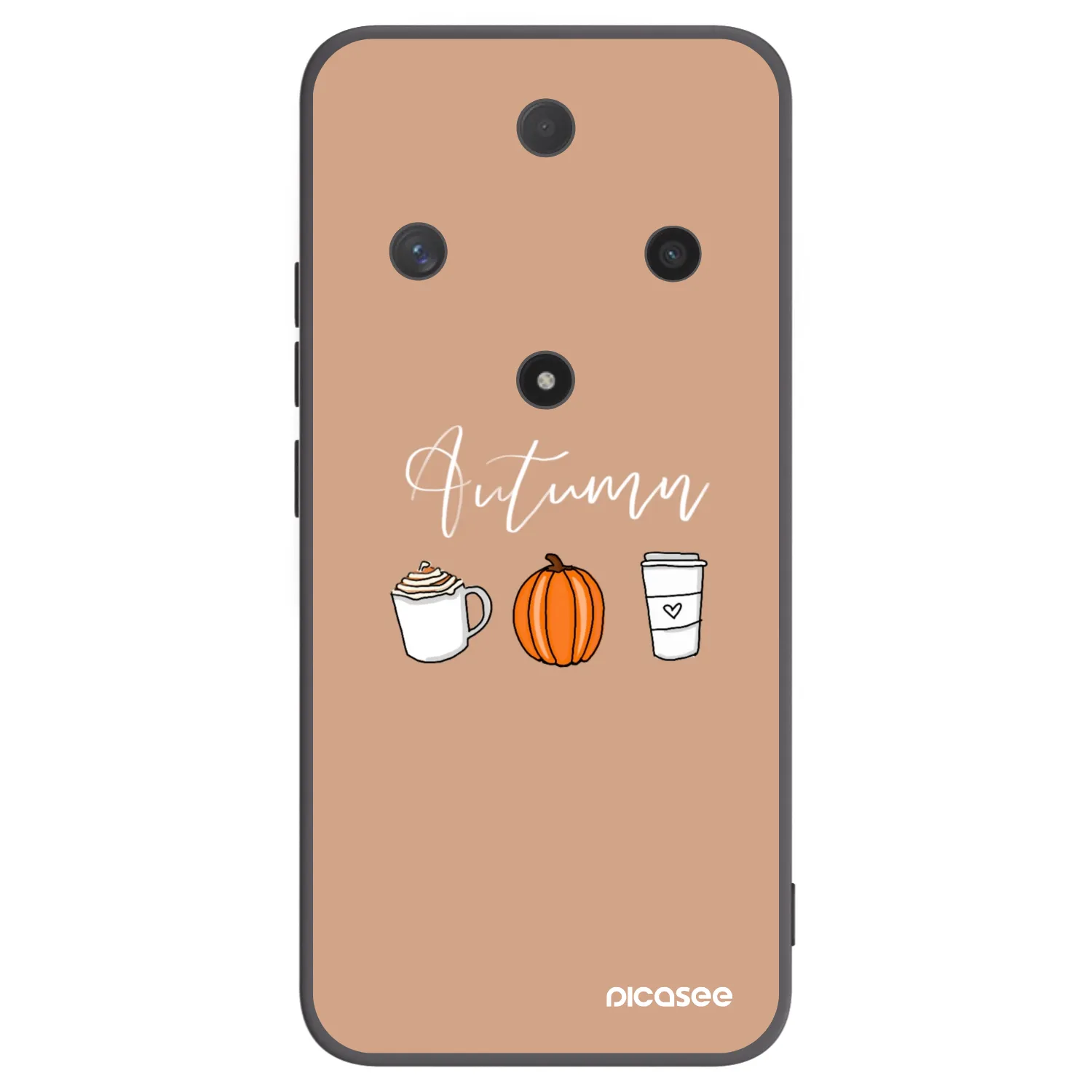 Picasee crna silikonska maskica za Honor Magic6 Lite 5G - Autumn