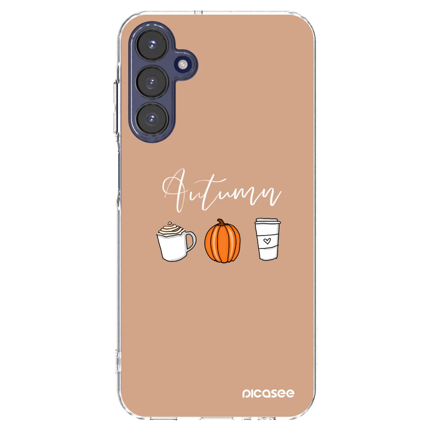 Picasee silikonska prozirna maskica za Samsung Galaxy A15 A155F 4G - Autumn