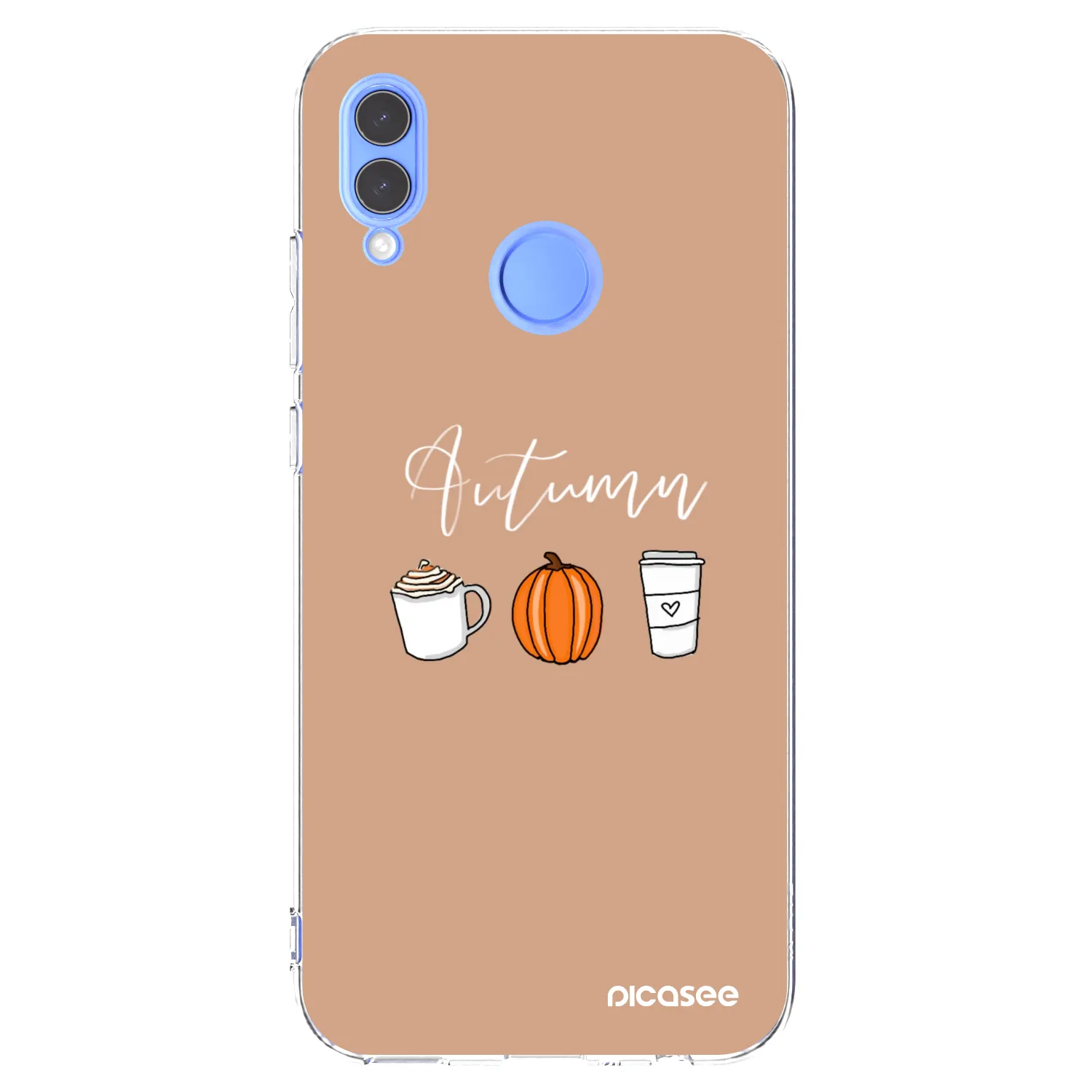 Picasee silikonska prozirna maskica za Honor 10 Lite - Autumn