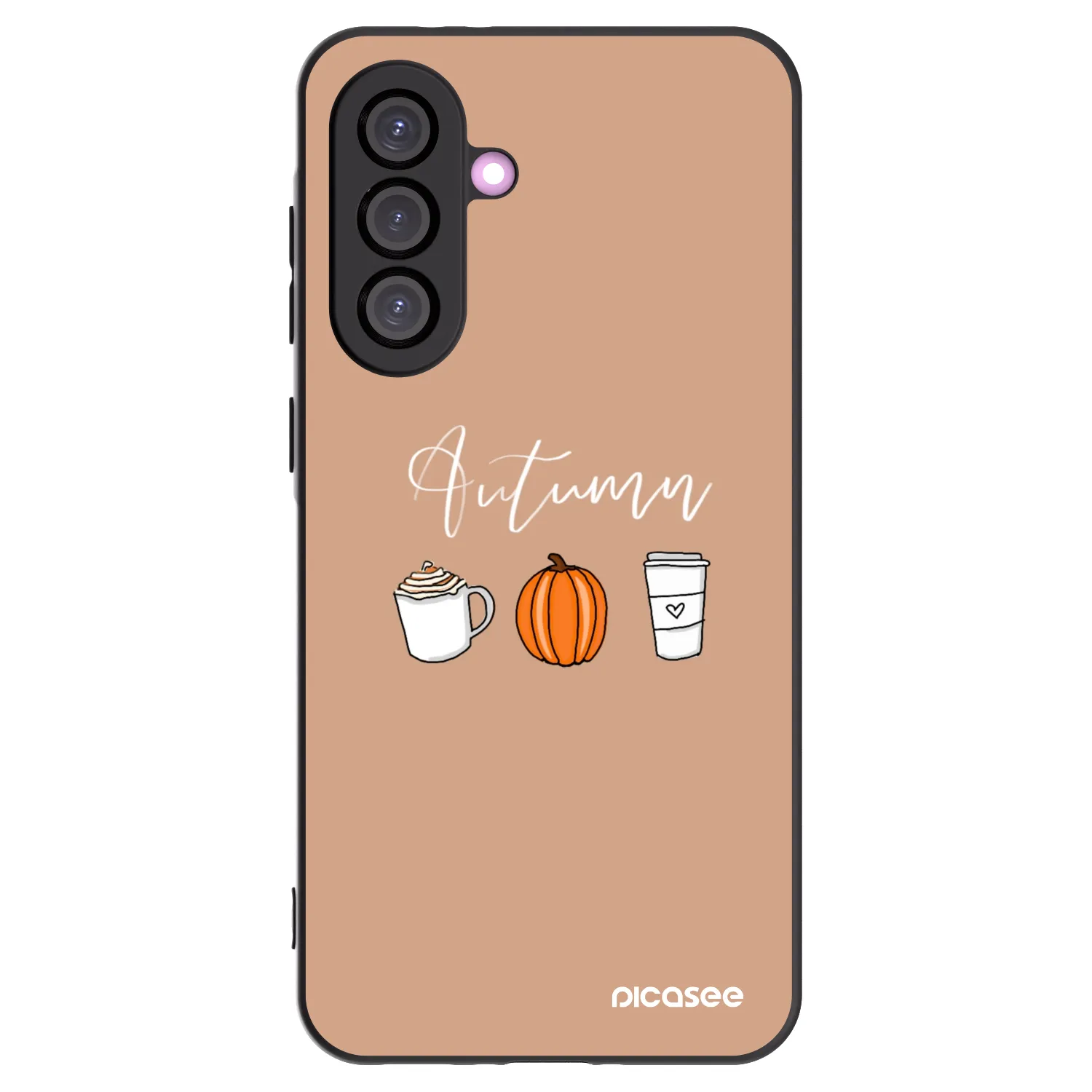 Picasee crna silikonska maskica za Samsung Galaxy A36 5G - Autumn