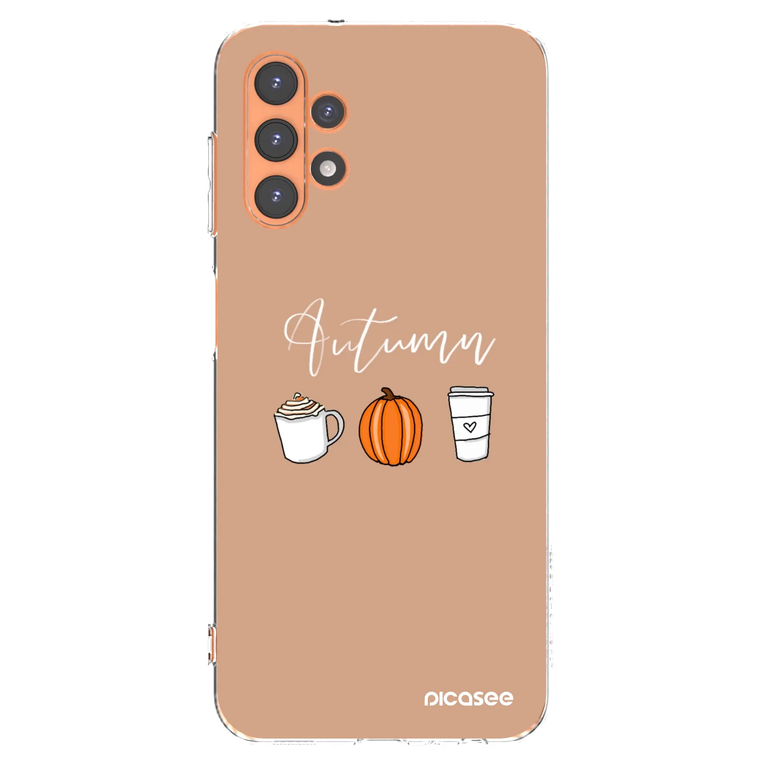 Picasee silikonska prozirna maskica za Samsung Galaxy A13 5G - Autumn