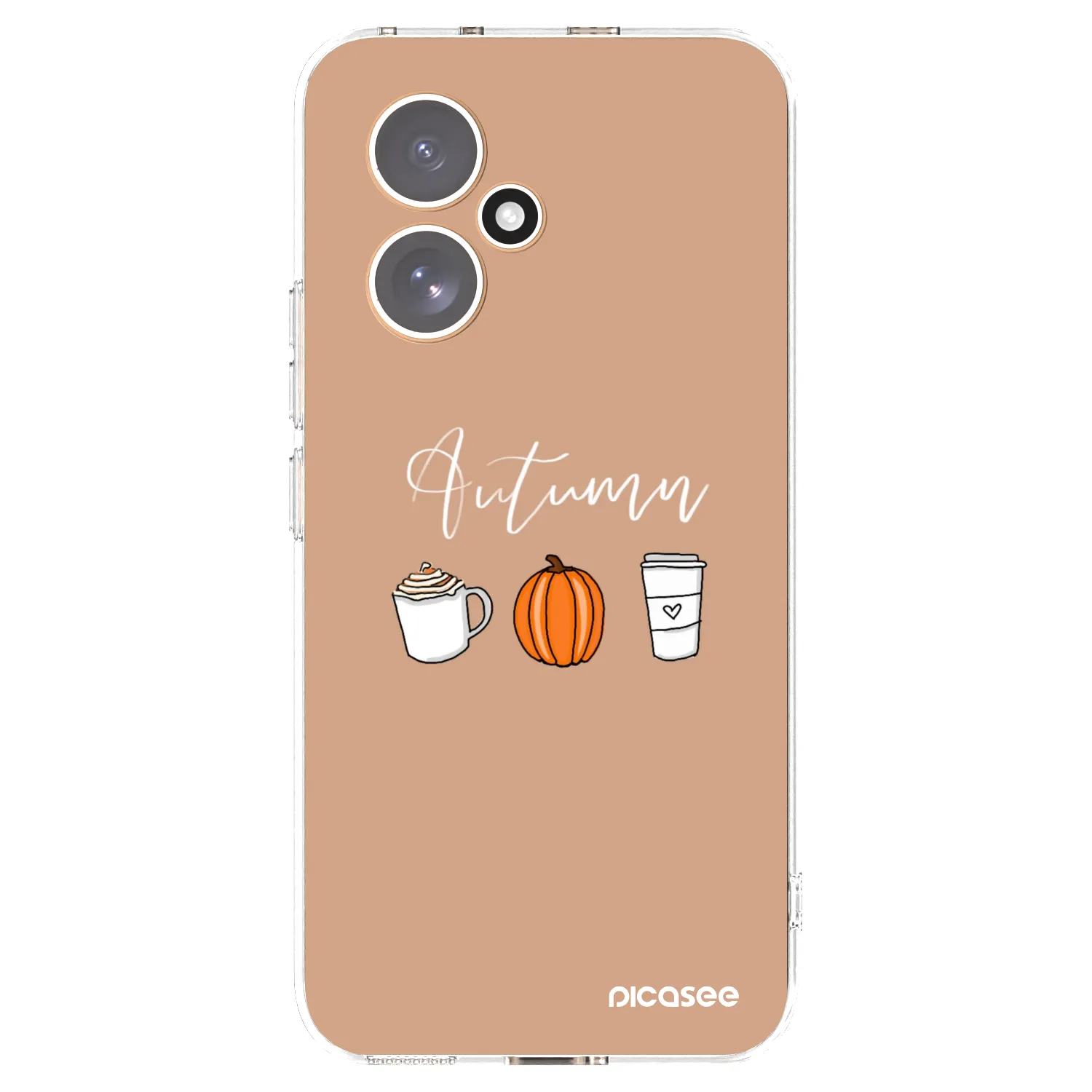 Picasee silikonska prozirna maskica za Honor 400 5G - Autumn