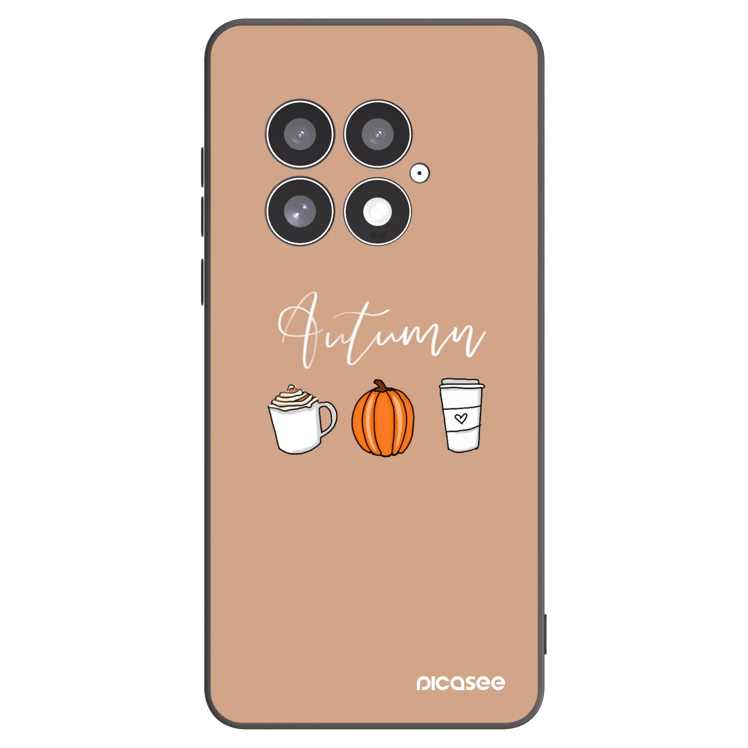 Picasee crna silikonska maskica za OnePlus 13 5G - Autumn
