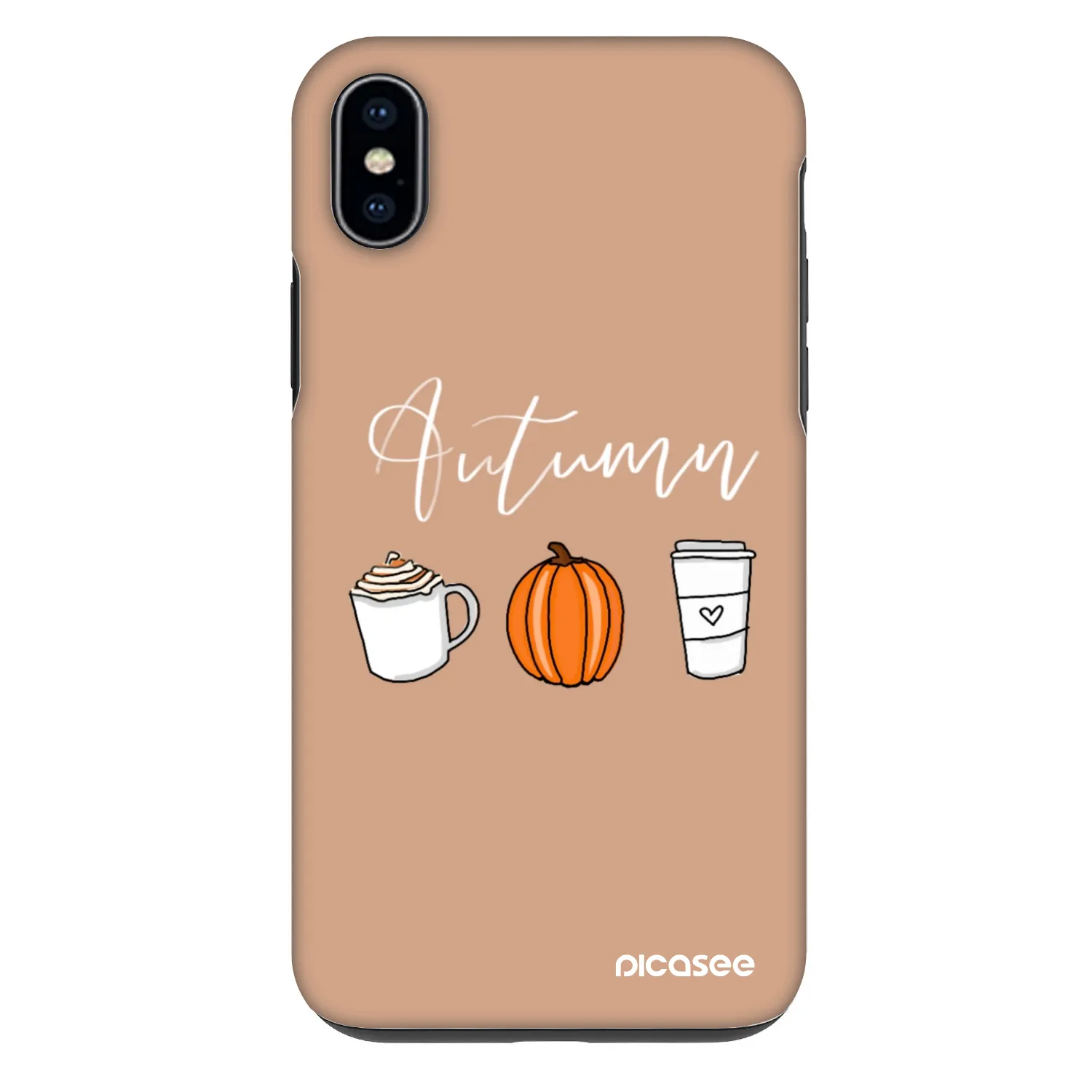 Picasee Fashion Case za Apple iPhone XS Max - Autumn