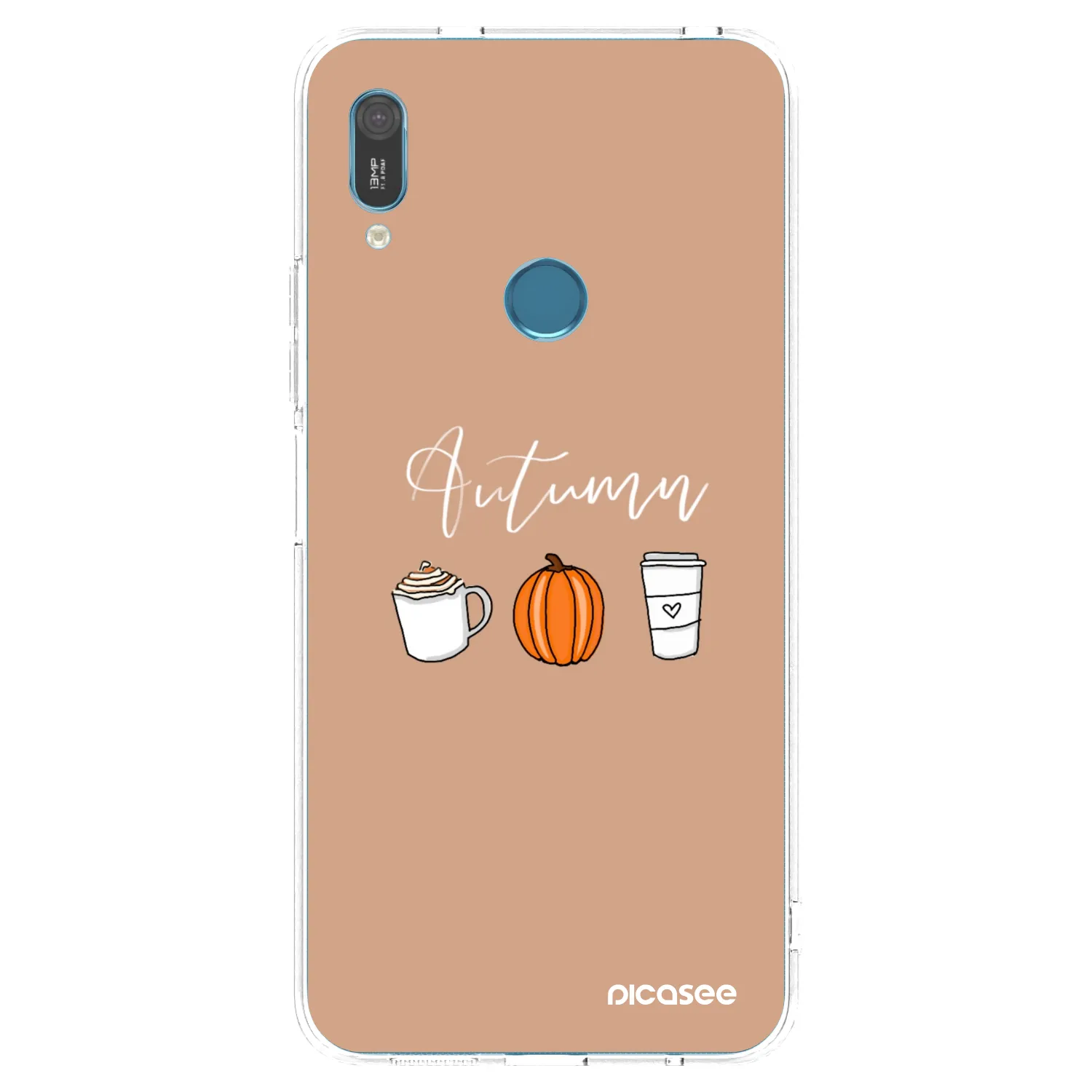 Picasee silikonska prozirna maskica za Huawei Y6 2019 - Autumn