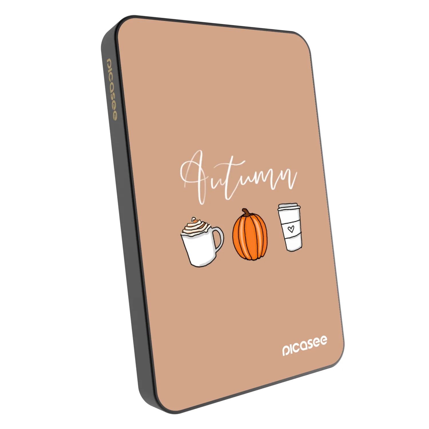 Picasee Prijenosni punjač s MagSafe 5 000 mAh Sivo - Autumn