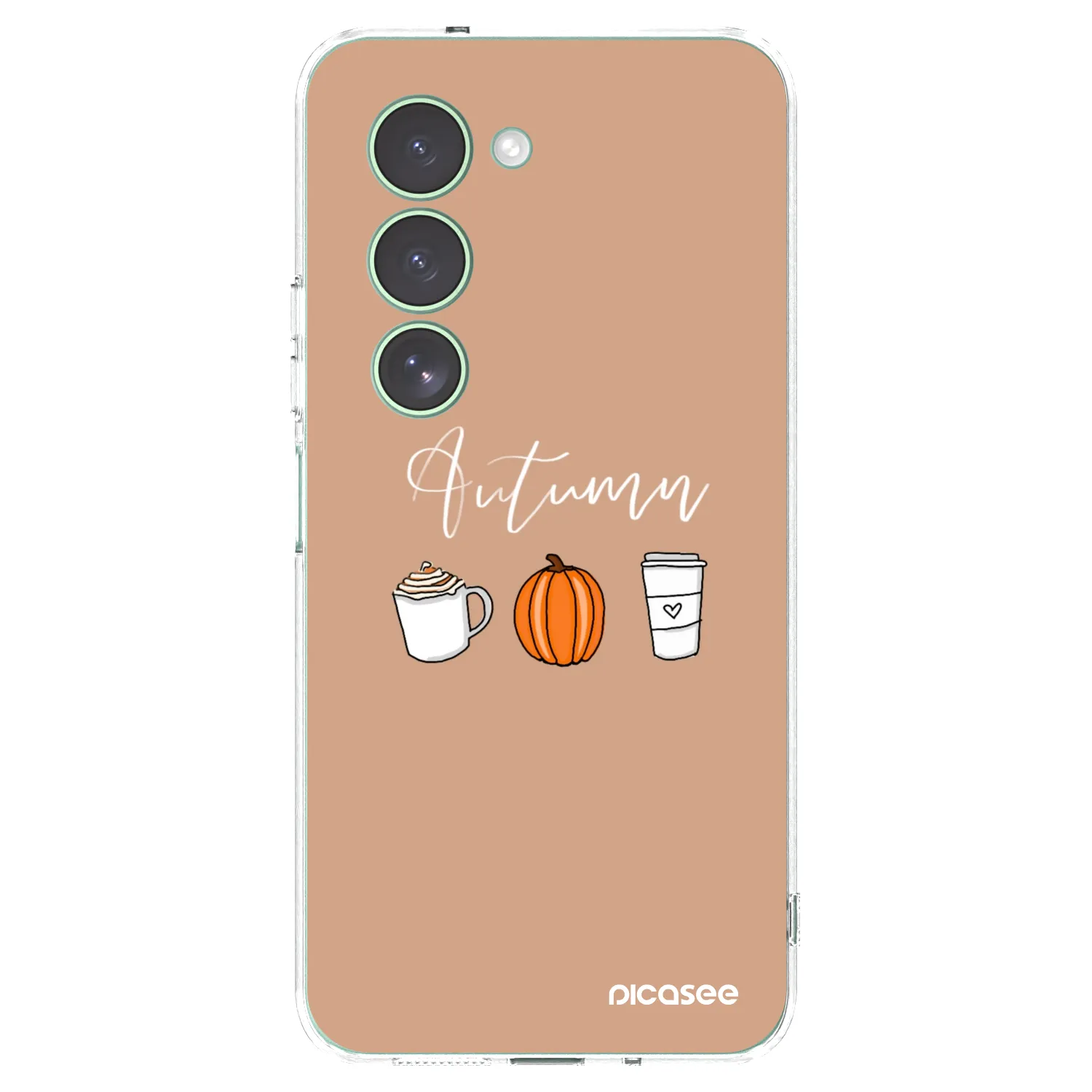 Picasee silikonska prozirna maskica za Xiaomi Redmi 15 5G - Autumn