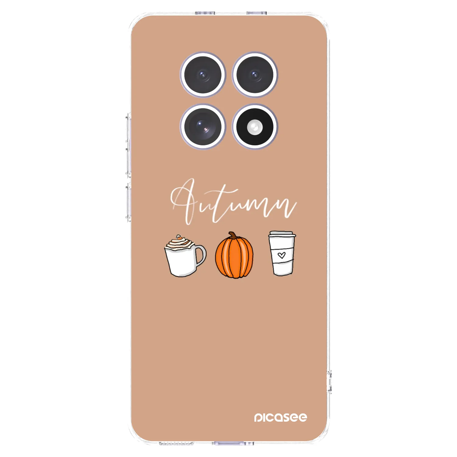 Picasee silikonska prozirna maskica za Xiaomi Redmi Note 15 4G - Autumn