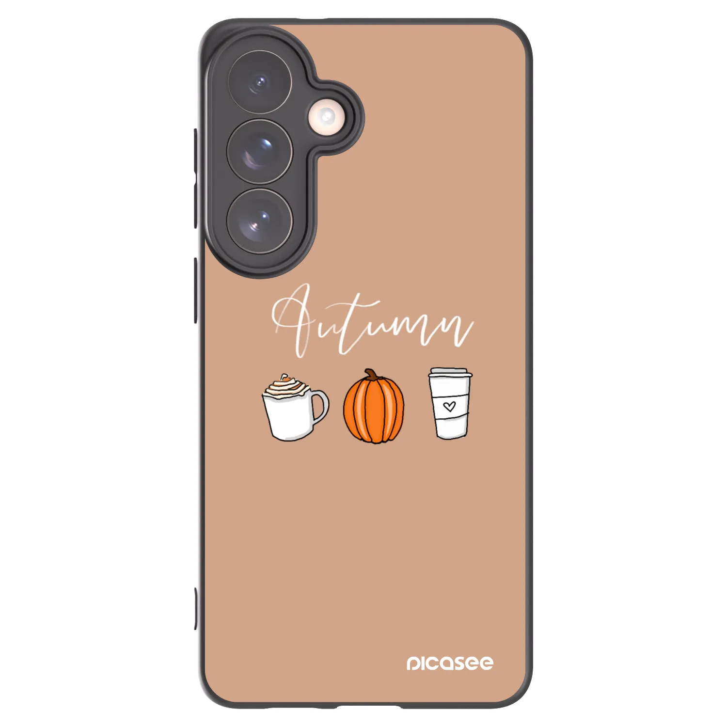 Picasee crna silikonska maskica za Samsung Galaxy S26+ - Autumn