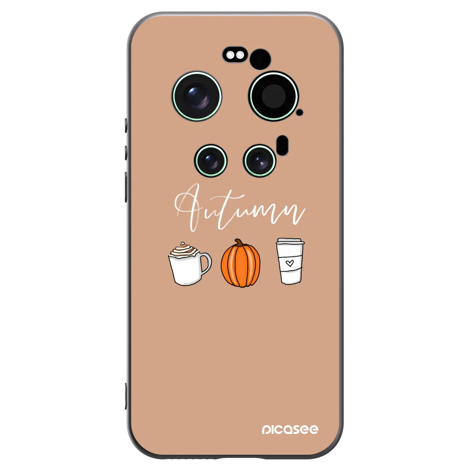 Picasee crna silikonska maskica za Xiaomi 17 Ultra - Autumn