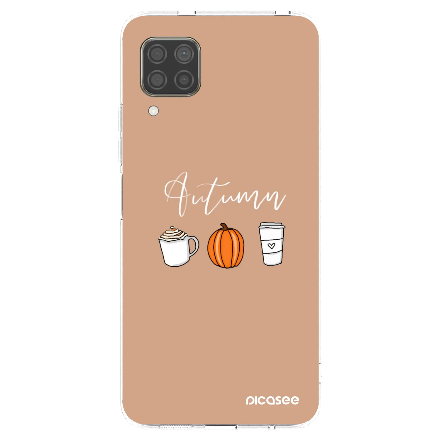 Picasee silikonska prozirna maskica za Huawei P40 Lite - Autumn