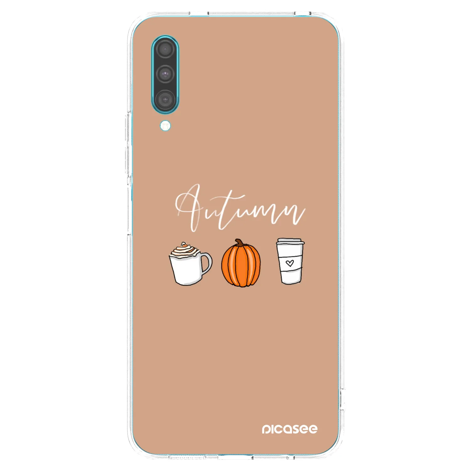 Picasee silikonska prozirna maskica za Samsung Galaxy A30s A307F - Autumn