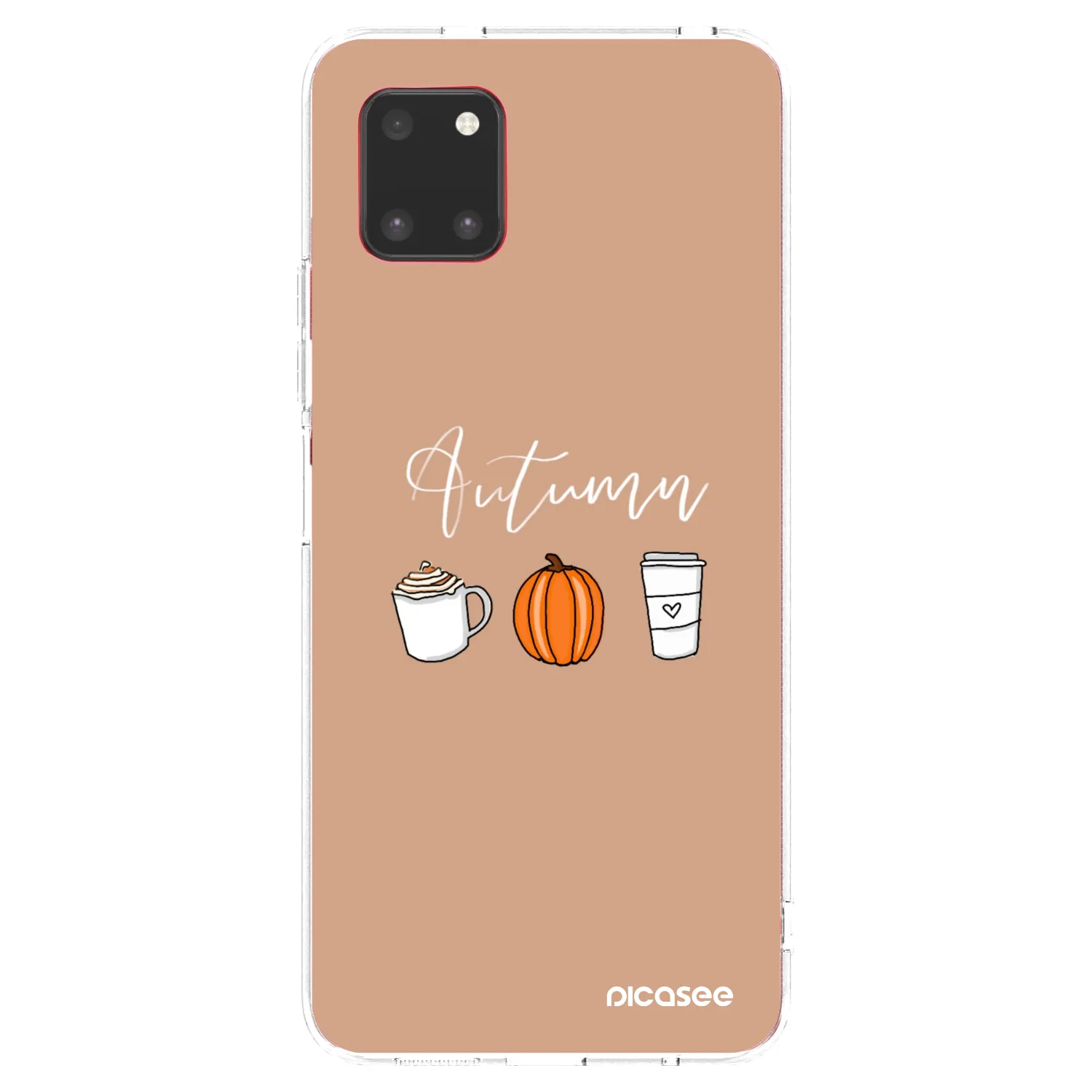 Picasee silikonska prozirna maskica za Samsung Galaxy Note 10 Lite N770F - Autumn
