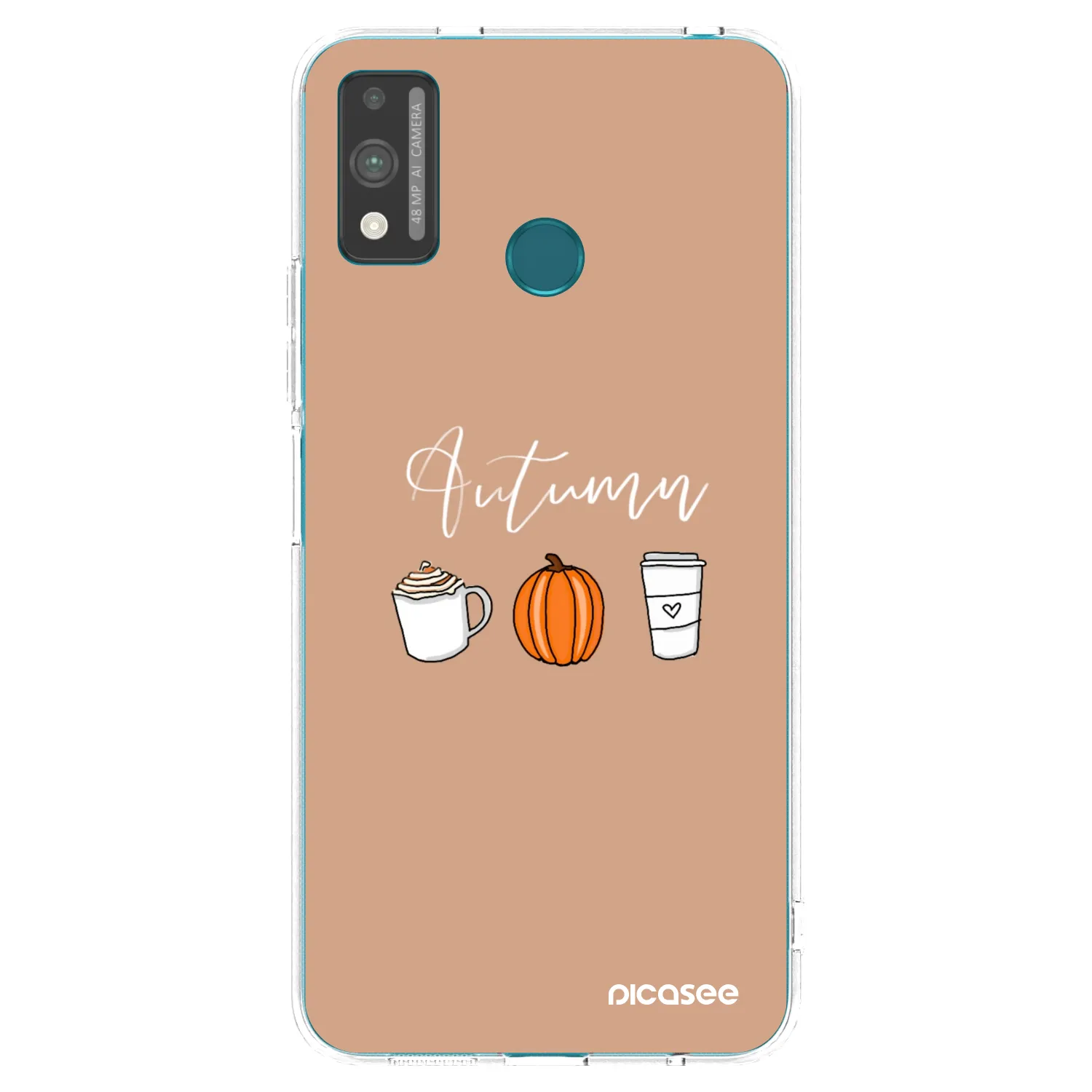 Picasee silikonska prozirna maskica za Honor 9X Lite - Autumn