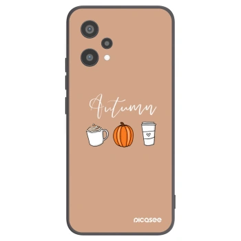 Picasee crna silikonska maskica za Realme 9 Pro 5G - Autumn