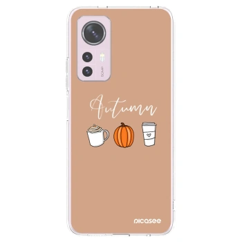 Picasee silikonska prozirna maskica za Xiaomi 12 - Autumn