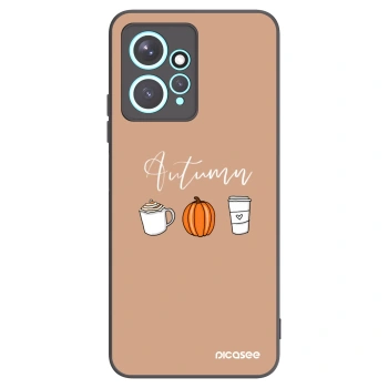 Picasee crna silikonska maskica za Xiaomi Redmi Note 12 4G - Autumn