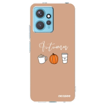 Picasee silikonska prozirna maskica za Xiaomi Redmi Note 12 4G - Autumn
