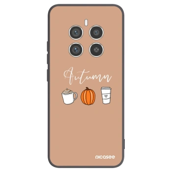Picasee crna silikonska maskica za Realme 12 Pro 5G - Autumn